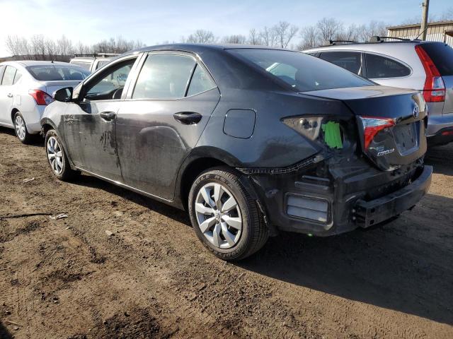  TOYOTA COROLLA 2016 Черный