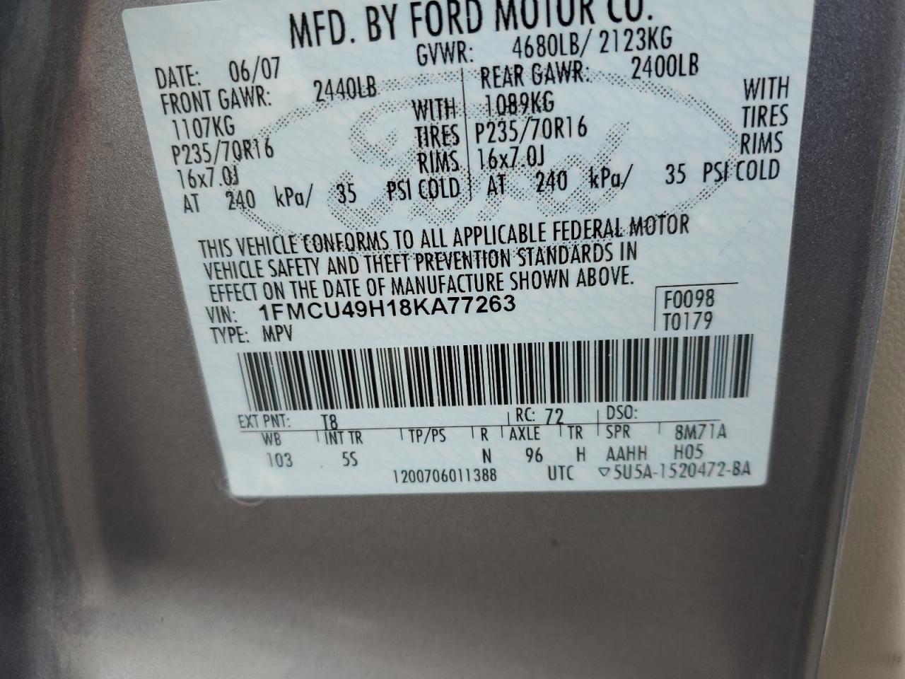 2008 Ford Escape - Image 13