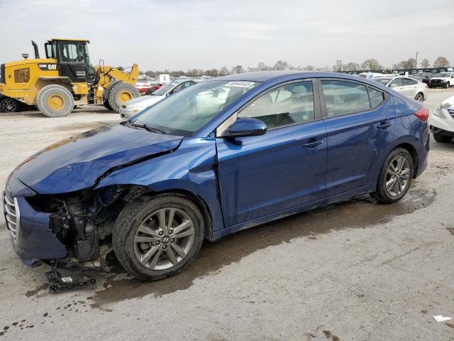  HYUNDAI ELANTRA 2018 Синий