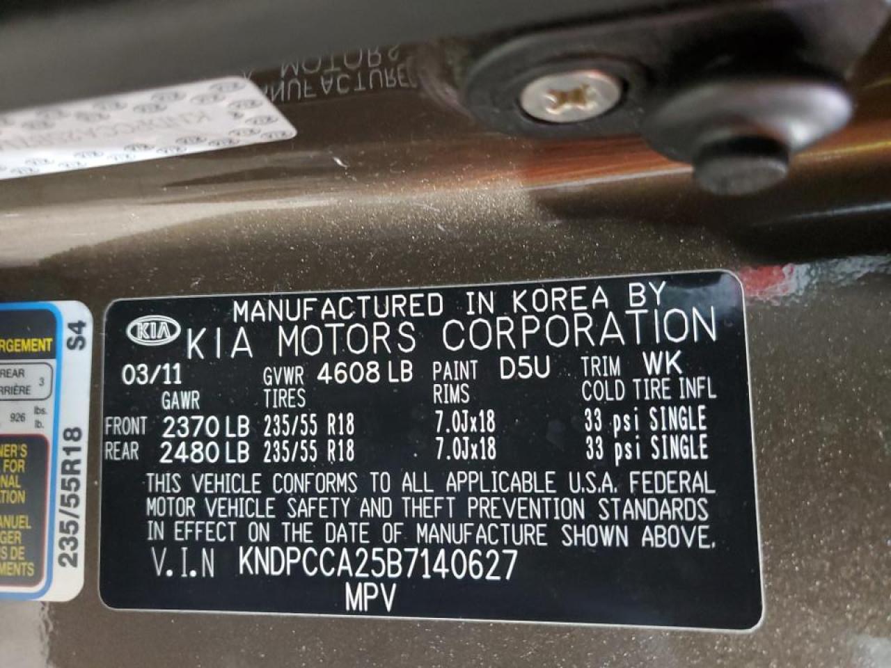 2011 Kia Sportage - Image 14
