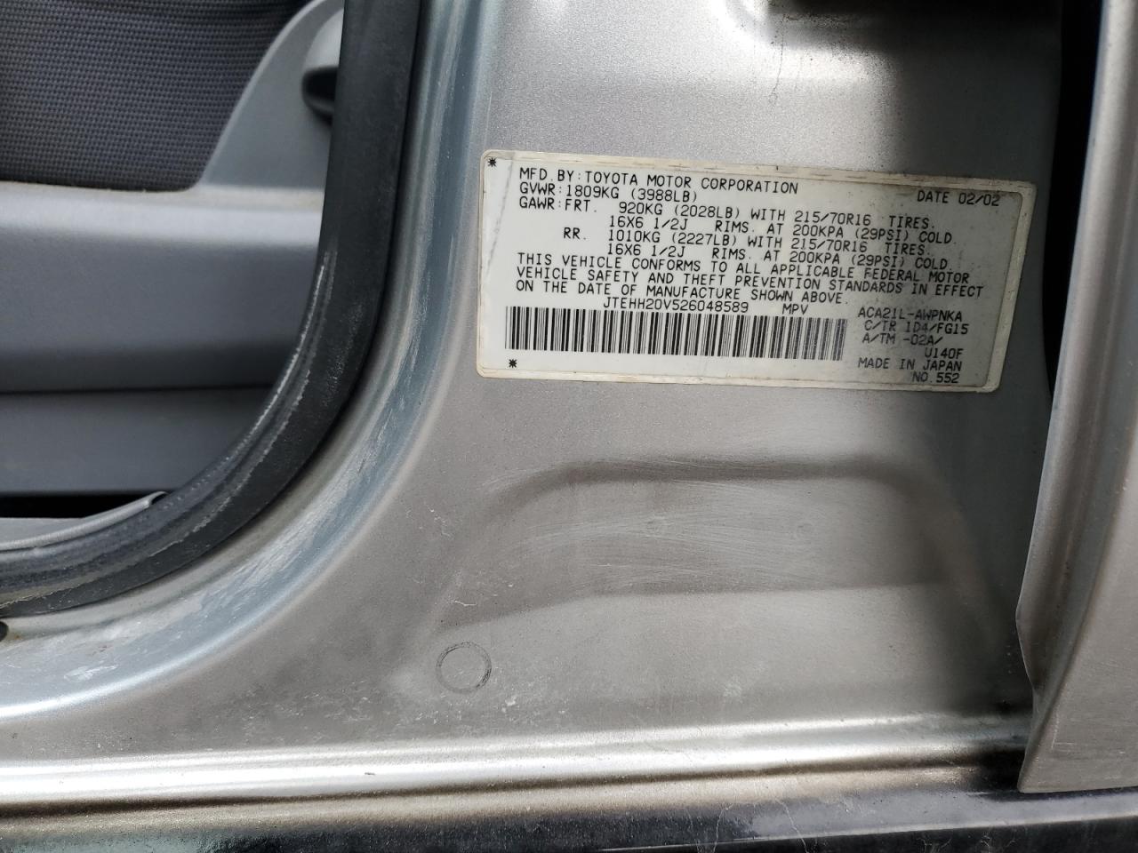 2002 Toyota RAV 4 - Image 13