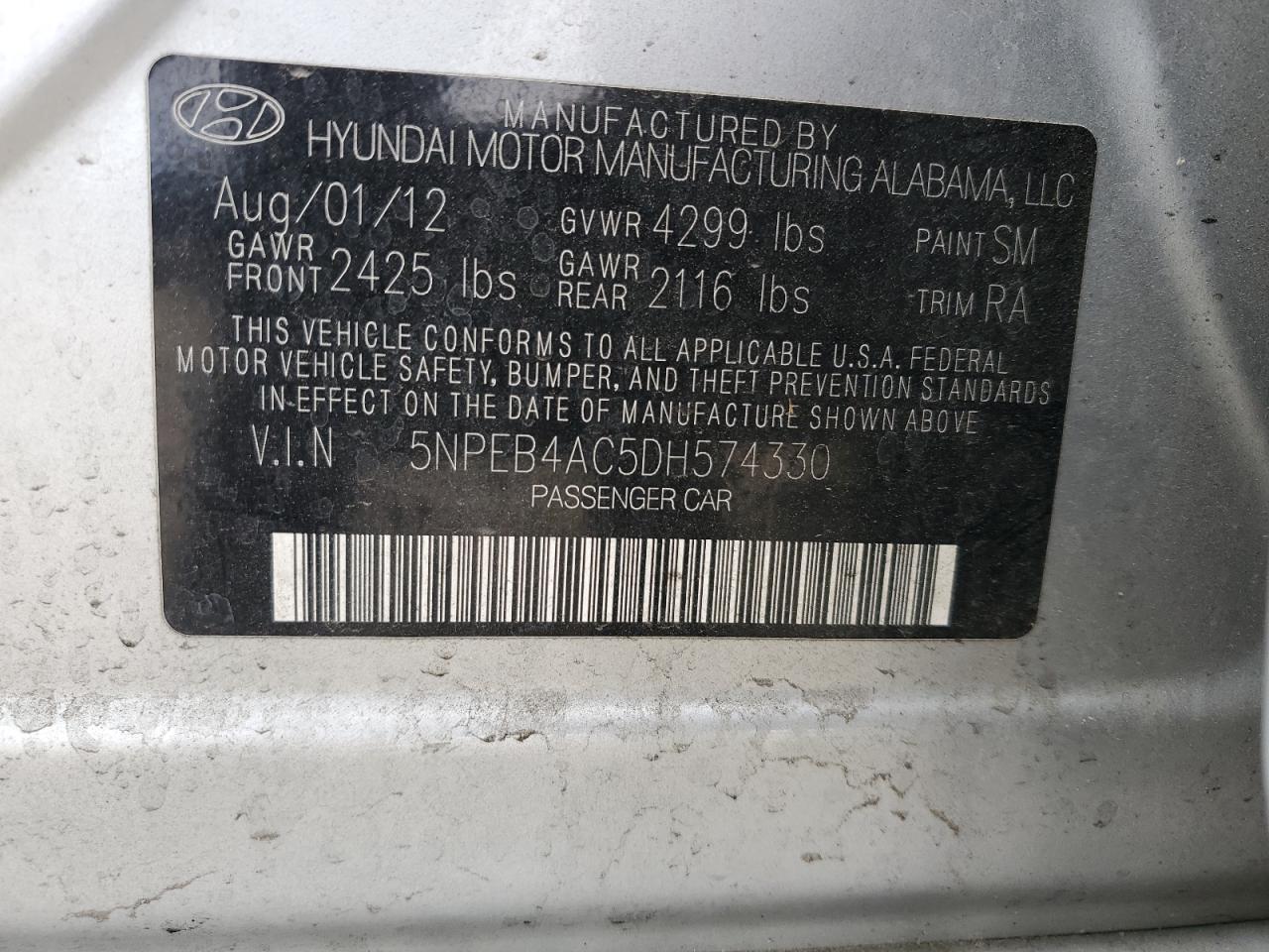 2013 Hyundai Sonata - Image 12