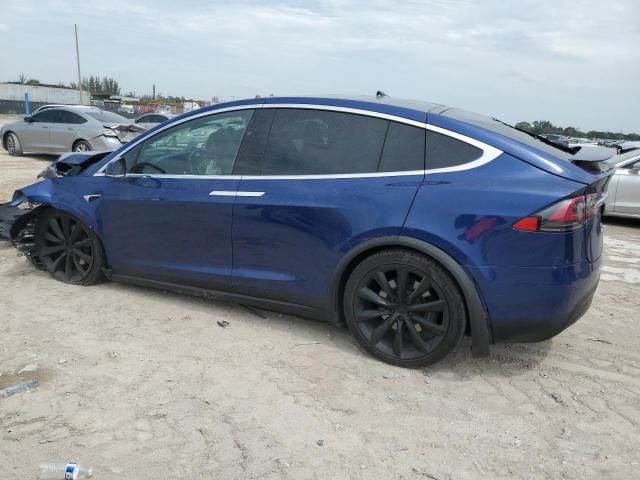  TESLA MODEL X 2020 Синий