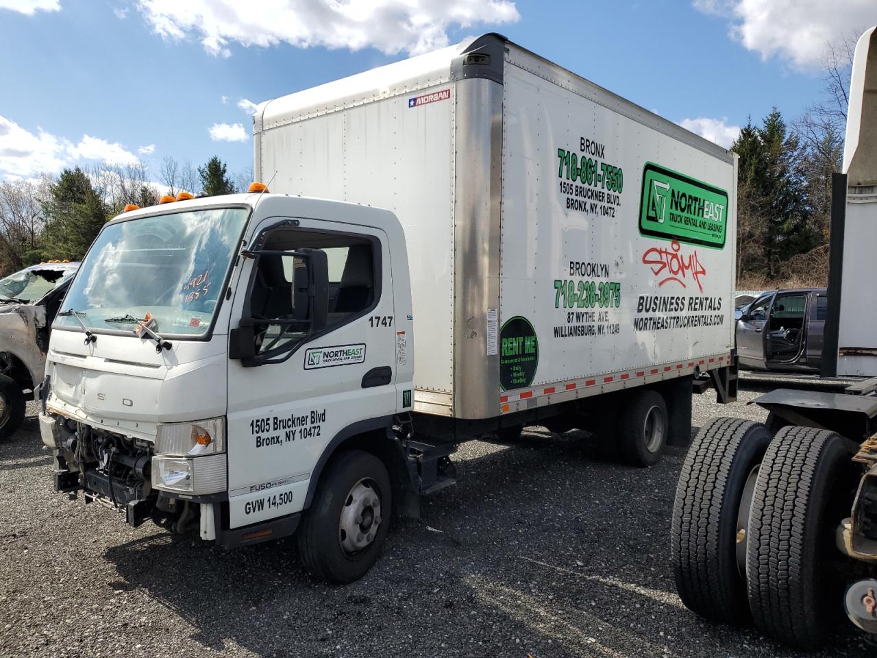 2020 Mitsubishi Fe160 Fec7Ts Box Truck for Sale in Marlboro, NY - Vandalism