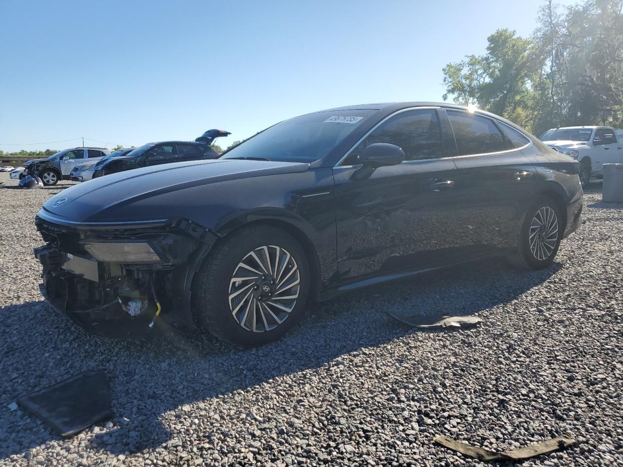 2024 Hyundai Sonata Hybrid на продаже в Riverview, FL - Front End