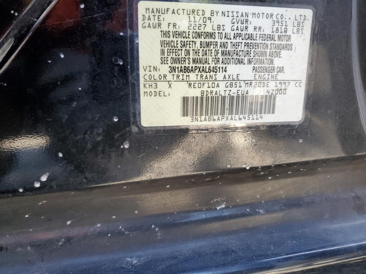 2010 Nissan Sentra - Image 12