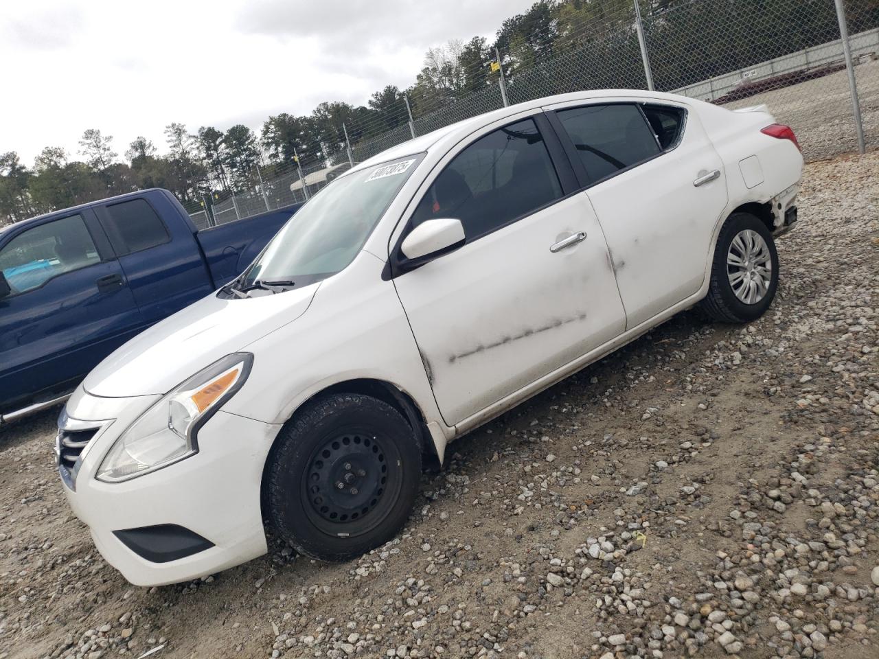 2017 Nissan Versa S იყიდება Ellenwood-ში, GA - Rear End