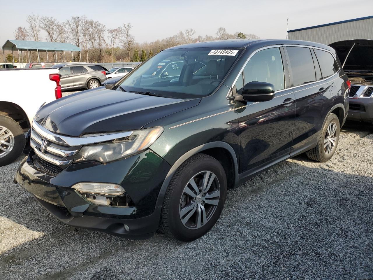 2016 Honda Pilot Exl იყიდება Spartanburg-ში, SC - Front End