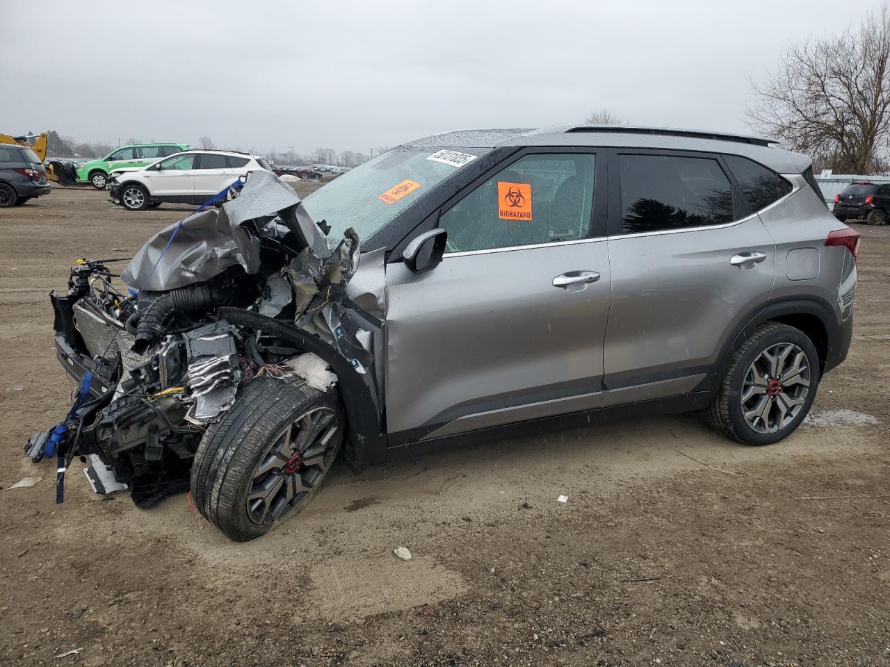 2021 Kia Seltos Sx for Sale in London, ON - Front End