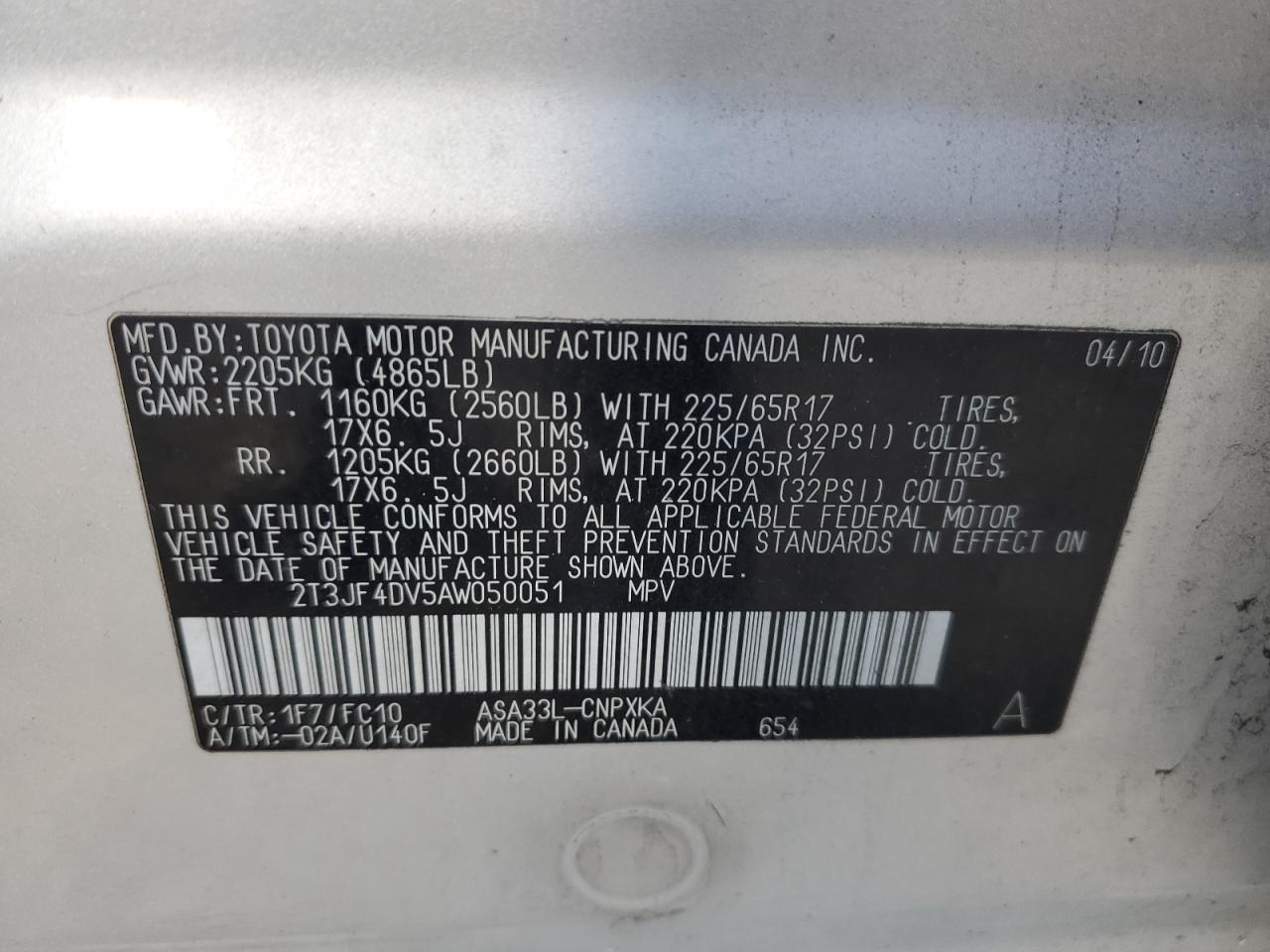 2010 Toyota RAV 4 - Image 13
