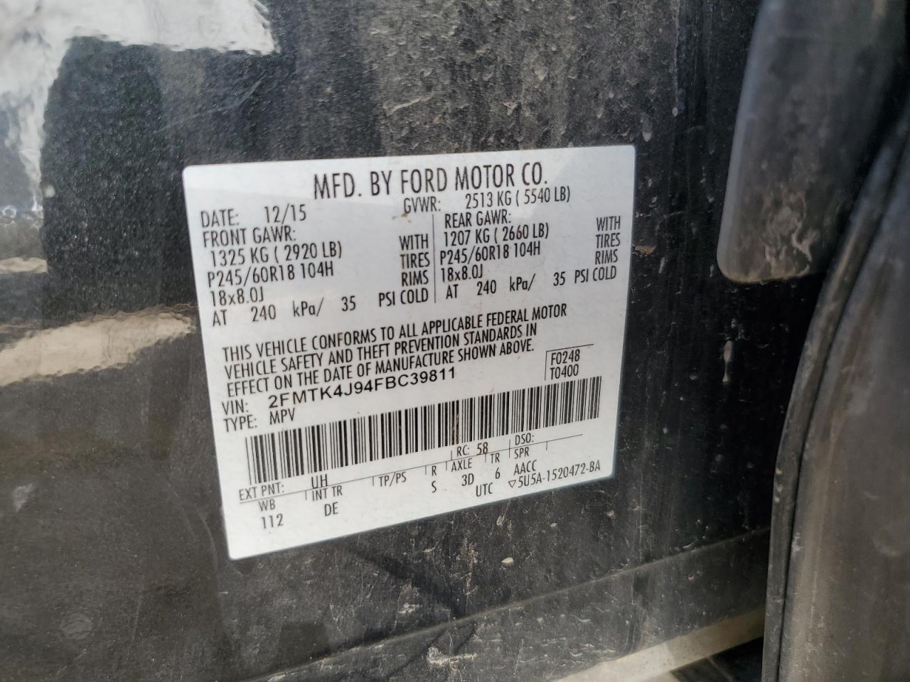 2015 Ford Edge - Image 15