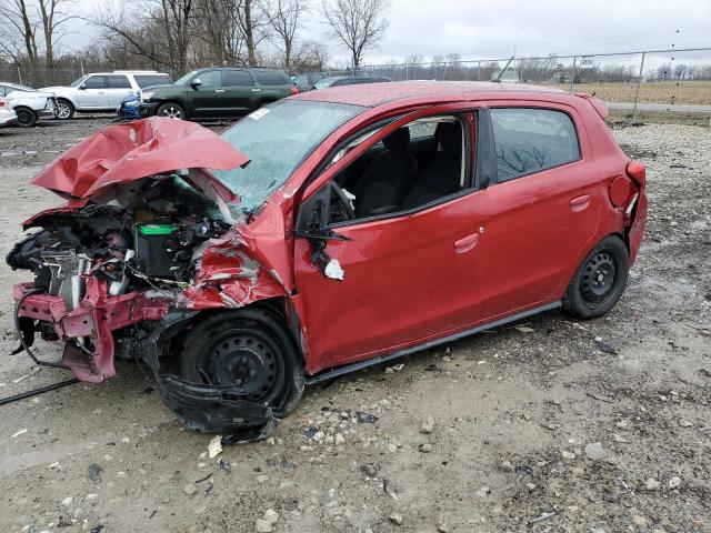  MITSUBISHI MIRAGE 2018 Красный