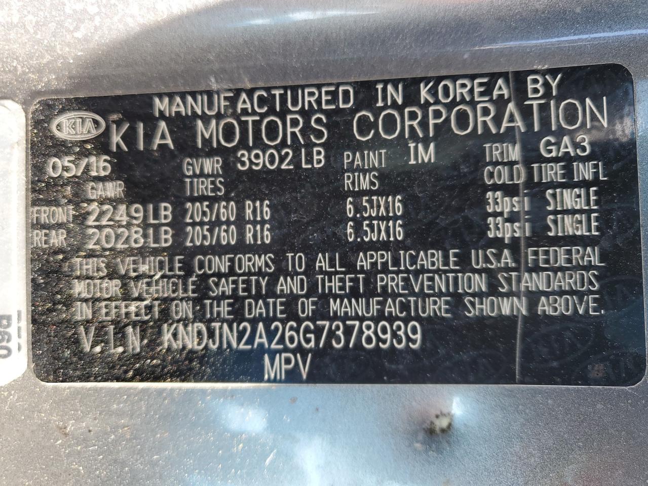 2016 Kia Soul - Image 13