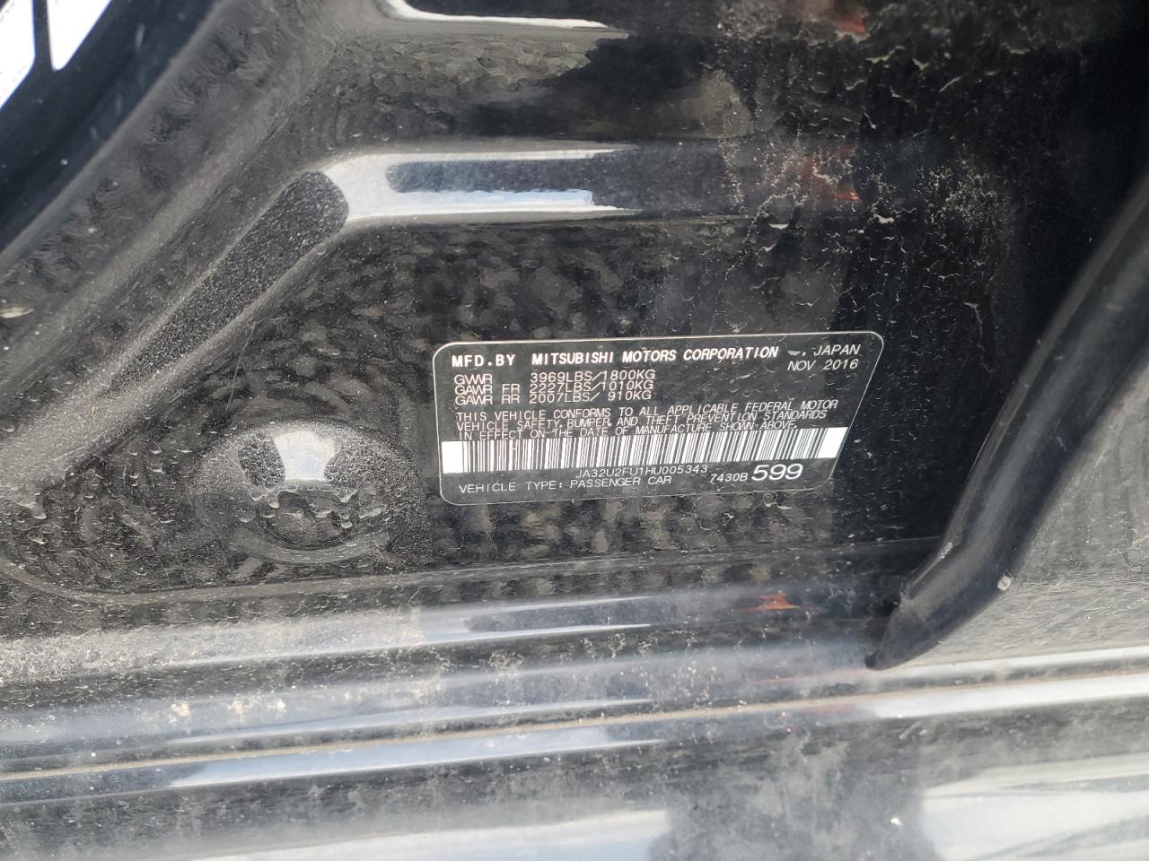 2017 Mitsubishi Lancer - Image 12