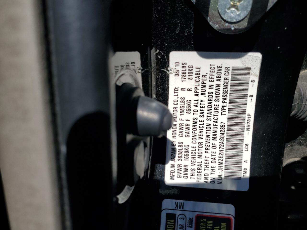2010 Honda Insight - Image 12