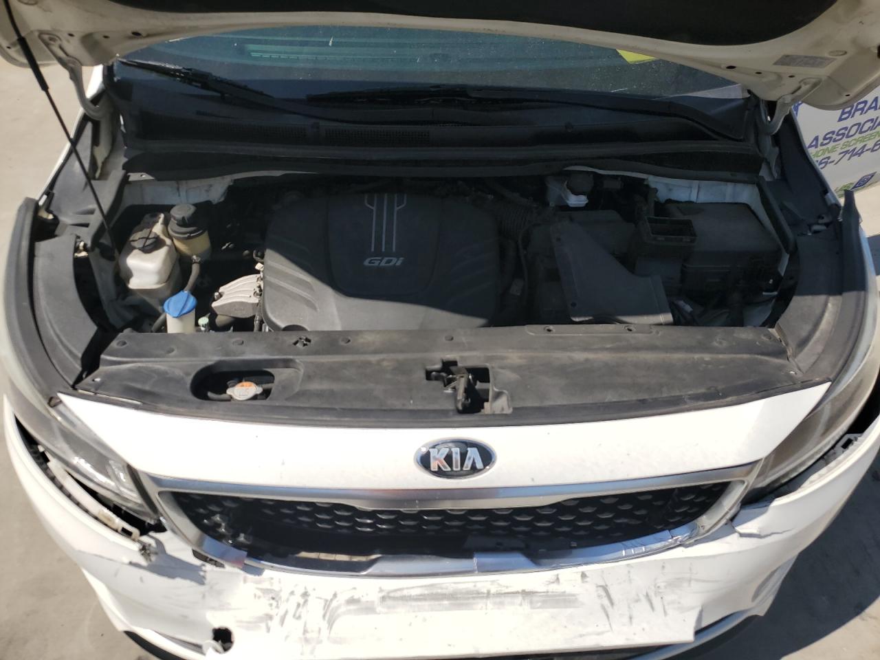 2016 Kia Sedona L VIN: KNDMA5C18G6207257 Lot: 50457125