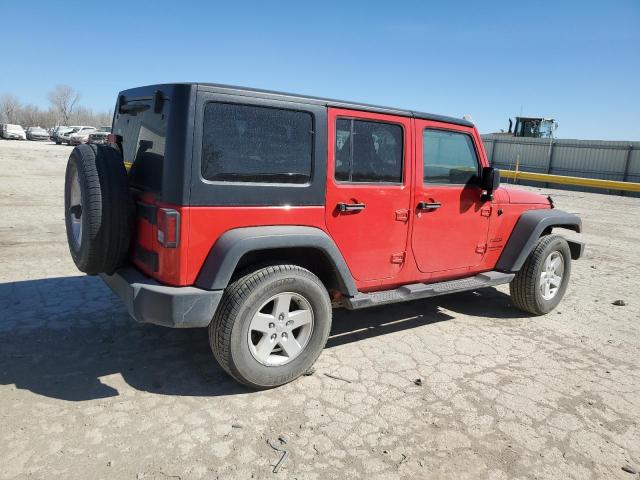  JEEP WRANGLER 2018 Czerwony