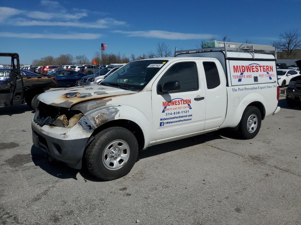2018 Nissan Frontier S for Sale in Bridgeton, MO - Burn