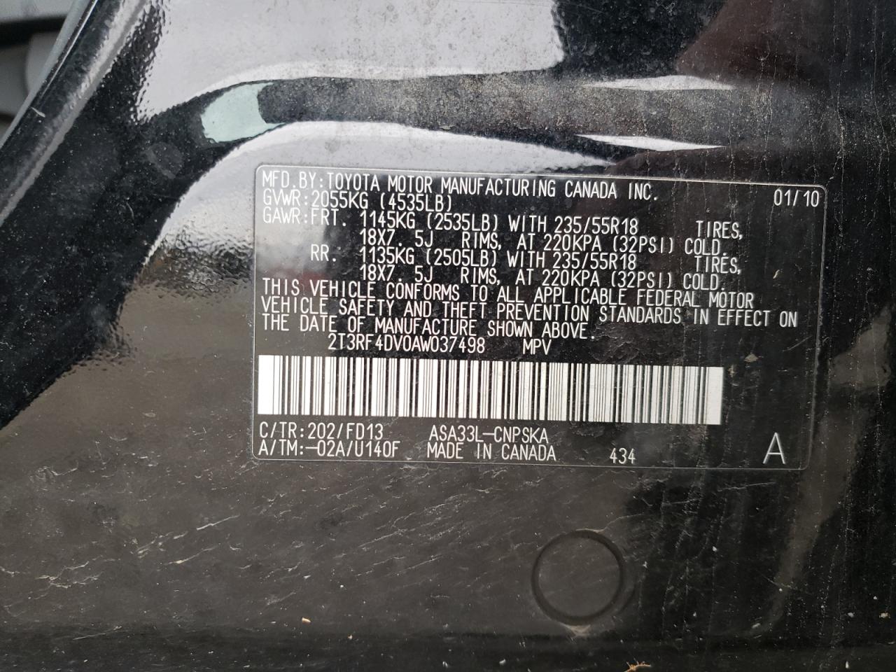 2010 Toyota RAV 4 - Image 13