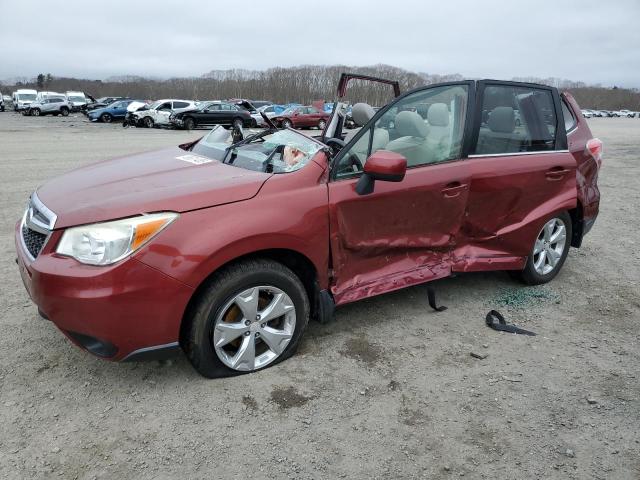  SUBARU FORESTER 2015 Бургунди