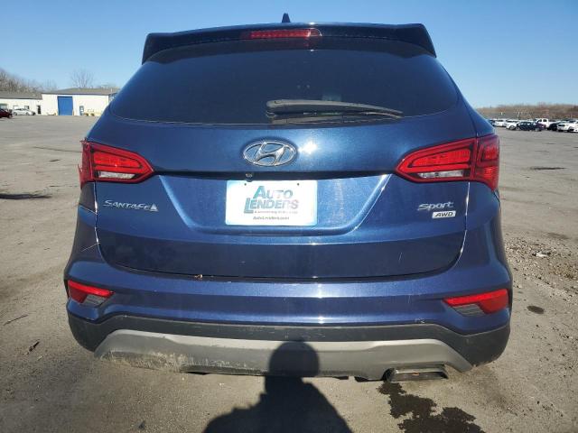  HYUNDAI SANTA FE 2017 Granatowy