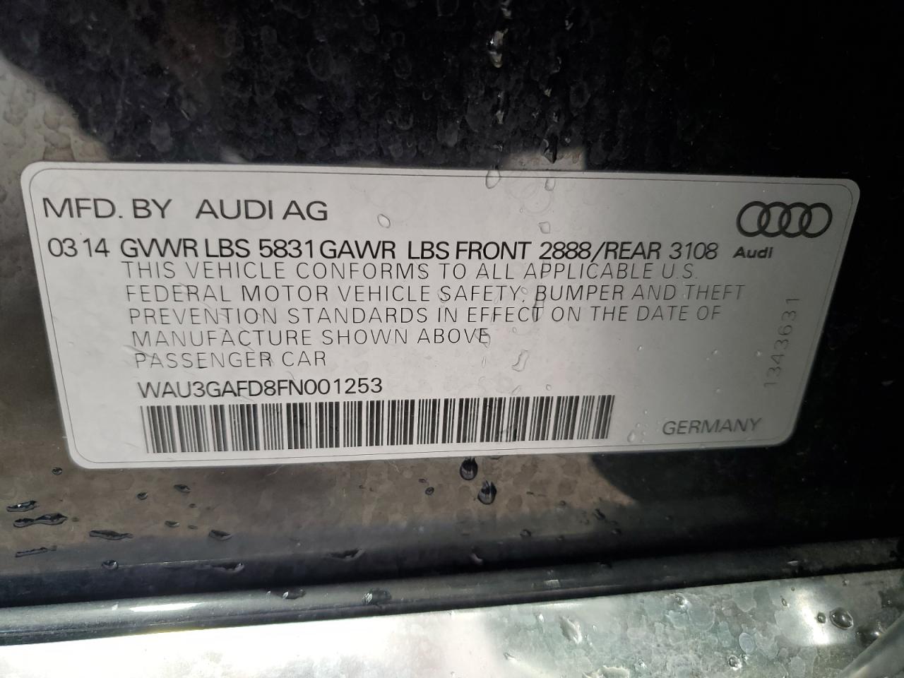 2015 Audi A8 - Image 12