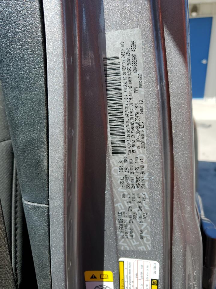 2020 Jeep Wrangler Unlimited Sport VIN: 1C4HJXDN9LW155470 Lot: 50801215