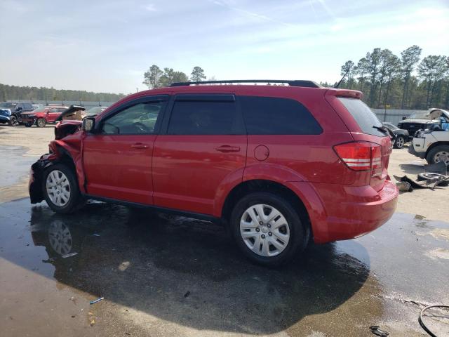  DODGE JOURNEY 2017 Czerwony