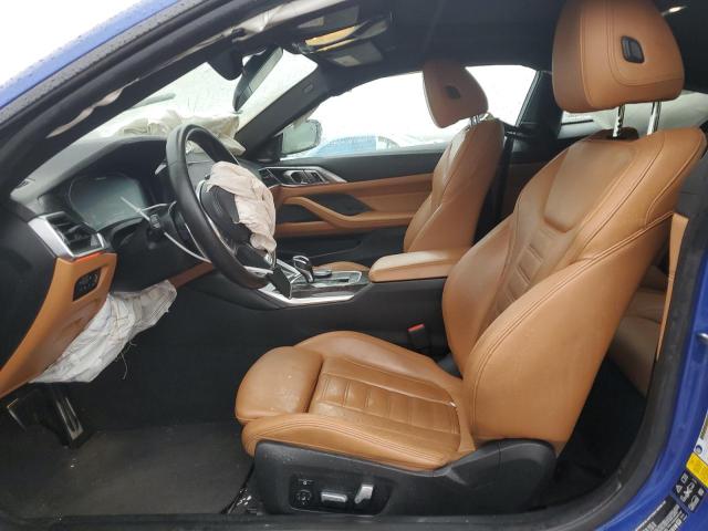  BMW M4 2021 Синий