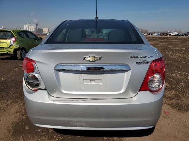 Седани CHEVROLET SONIC 2012 Сріблястий