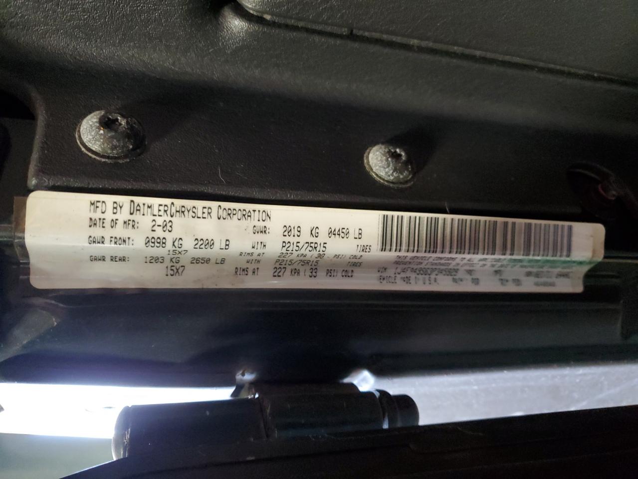 2003 Jeep Wrangler - Image 12