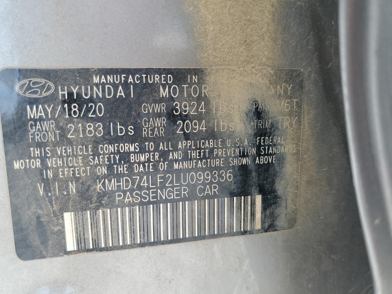 2020 Hyundai Elantra - Image 12