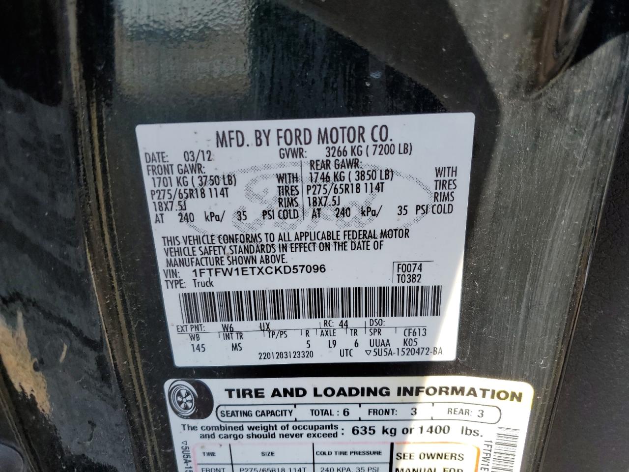 2012 Ford F-150 - Image 12