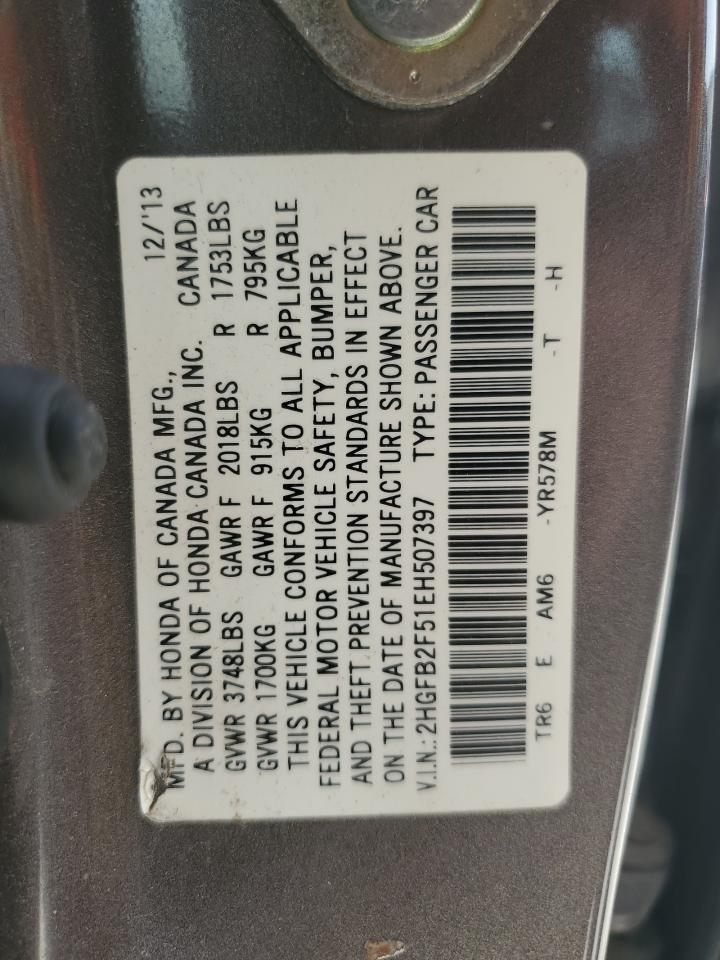 2014 Honda Civic - Image 12