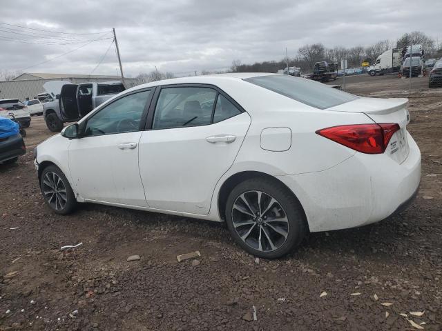  TOYOTA COROLLA 2017 Biały