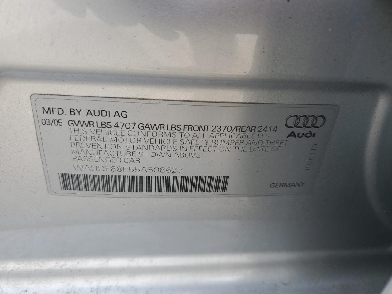 2005 Audi A4 - Image 12