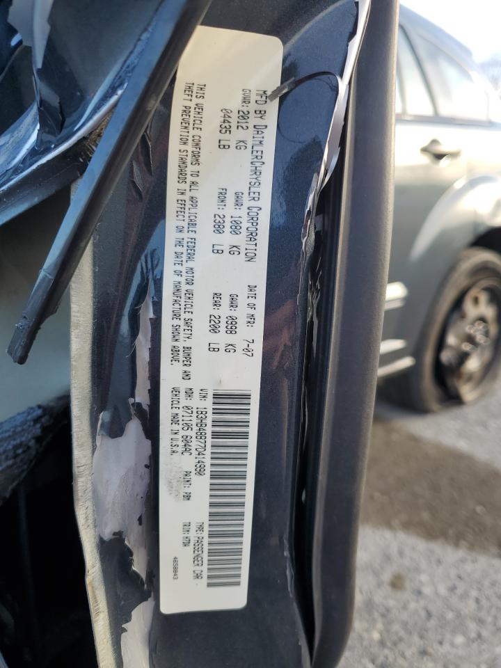 2007 Dodge Caliber Sxt VIN: 1B3HB48B77D414990 Lot: 50447015