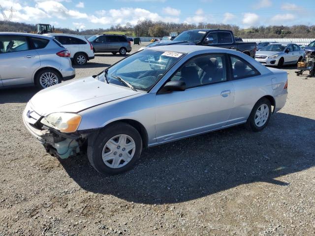 2003 Honda Civic Lx на продаже в Anderson, CA - Front End