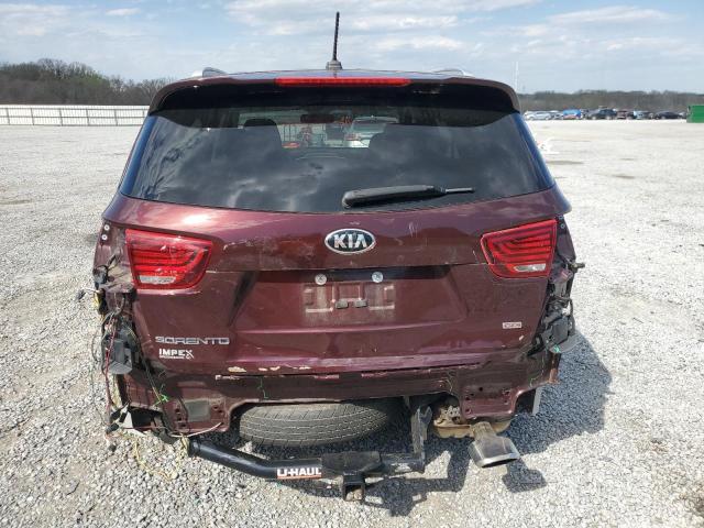 KIA SORENTO 2020 Burgundy