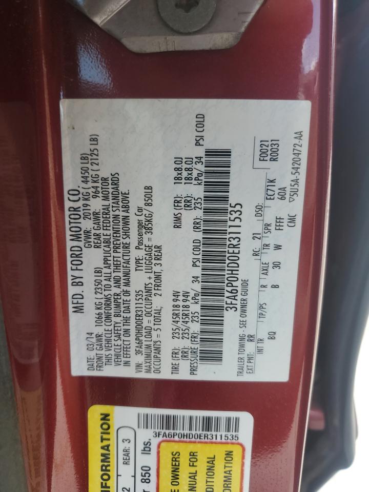 2014 Ford Fusion - Image 12