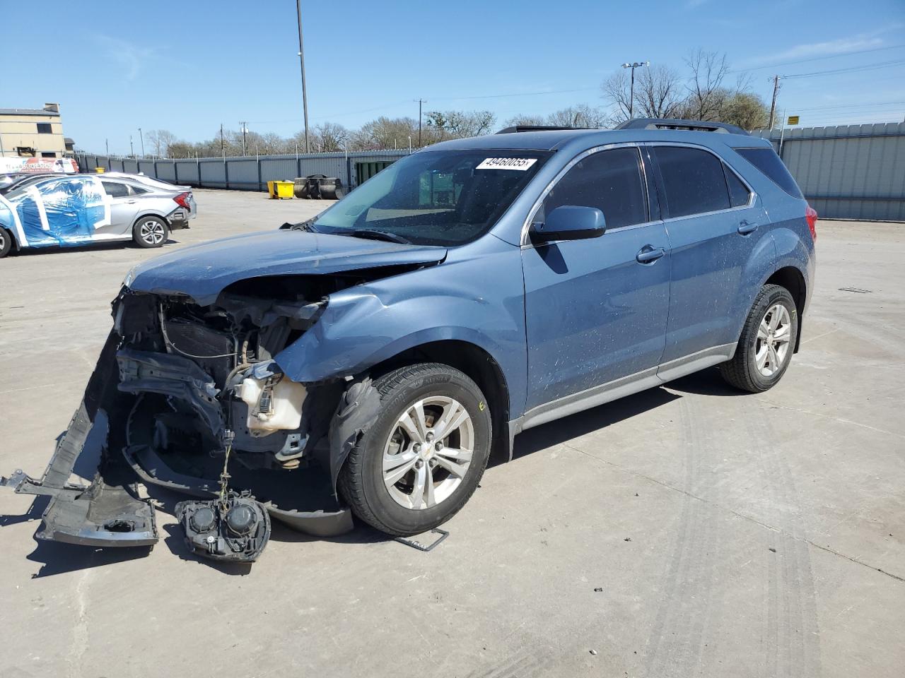 2012 Chevrolet Equinox Lt للبيع في Wilmer، TX - Front End