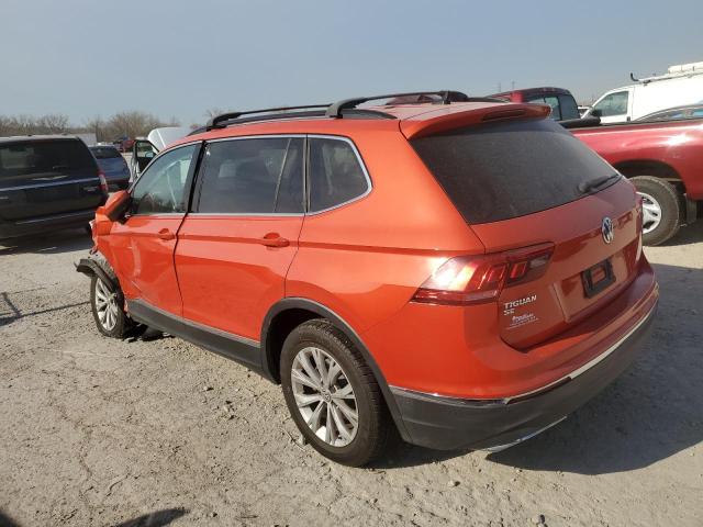  VOLKSWAGEN TIGUAN 2018 Оранжевий