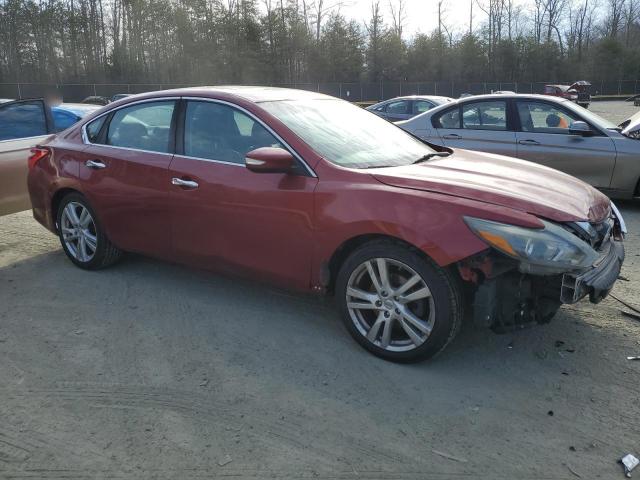 Sedans NISSAN ALTIMA 2016 Czerwony