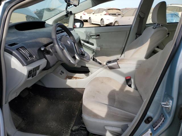  TOYOTA PRIUS 2013 Бірюзовий