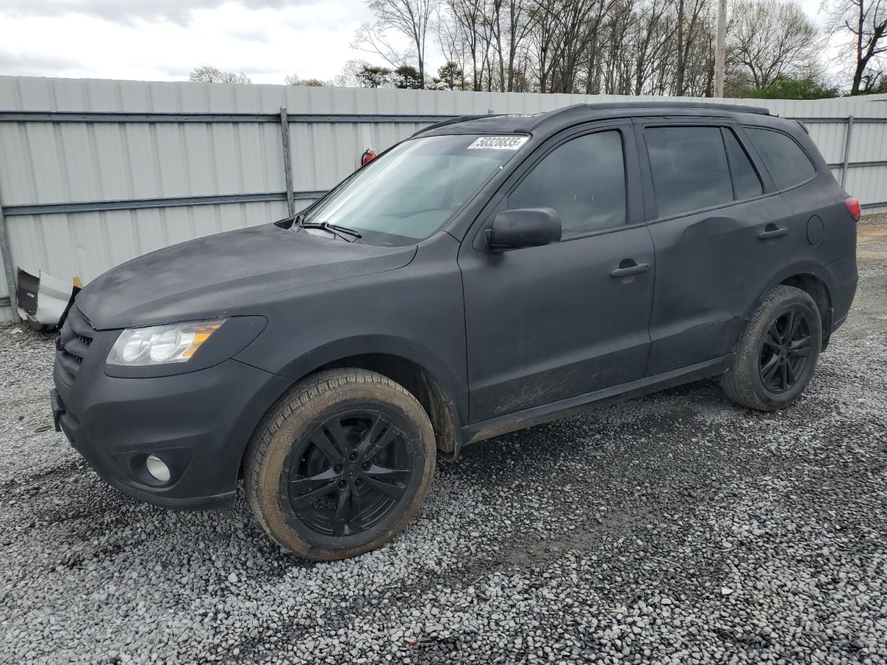 2012 Hyundai Santa Fe Limited продається в Gastonia, NC - Side