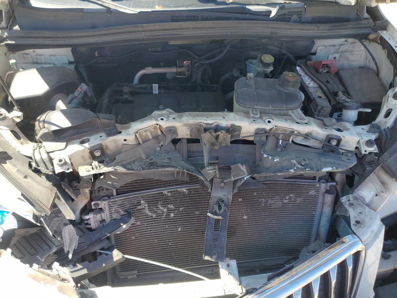 2015 BUICK ENCORE with FRONT END damage, VIN KL4CJDSB3FB265678