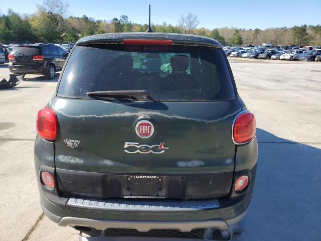 Паркетники FIAT 500 2014 Зелений