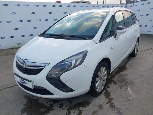 2013 VAUXHALL ZAFIRA TOU for sale at Copart WHITBURN