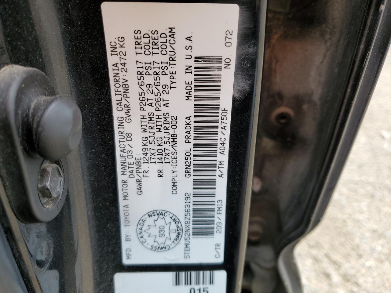 2008 Toyota Tacoma - Image 12