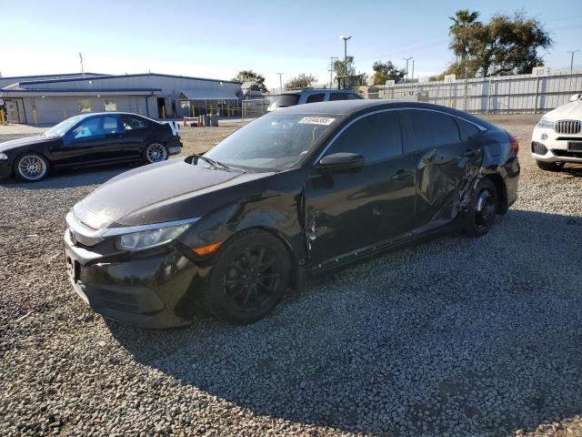 Седаны HONDA CIVIC 2017 Черный